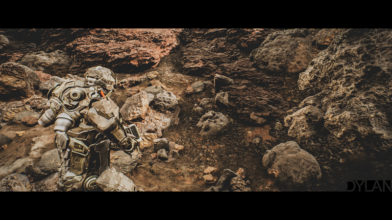 Early iterations of Anthem's javelins were less Iron Man, more NASA.